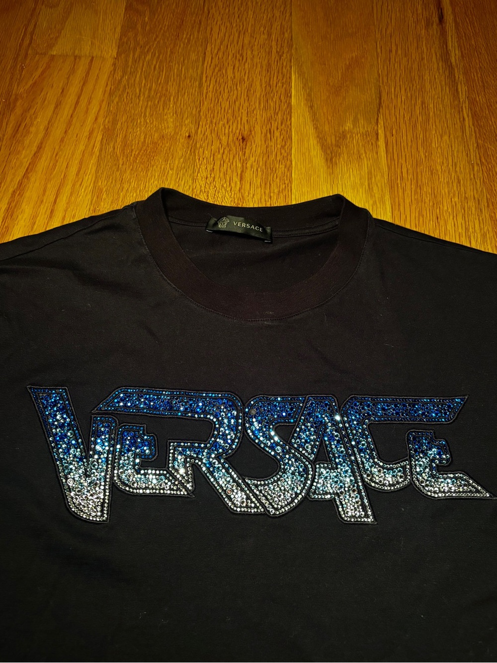 Versace Rhinestone Tee - Picture 3 of 6